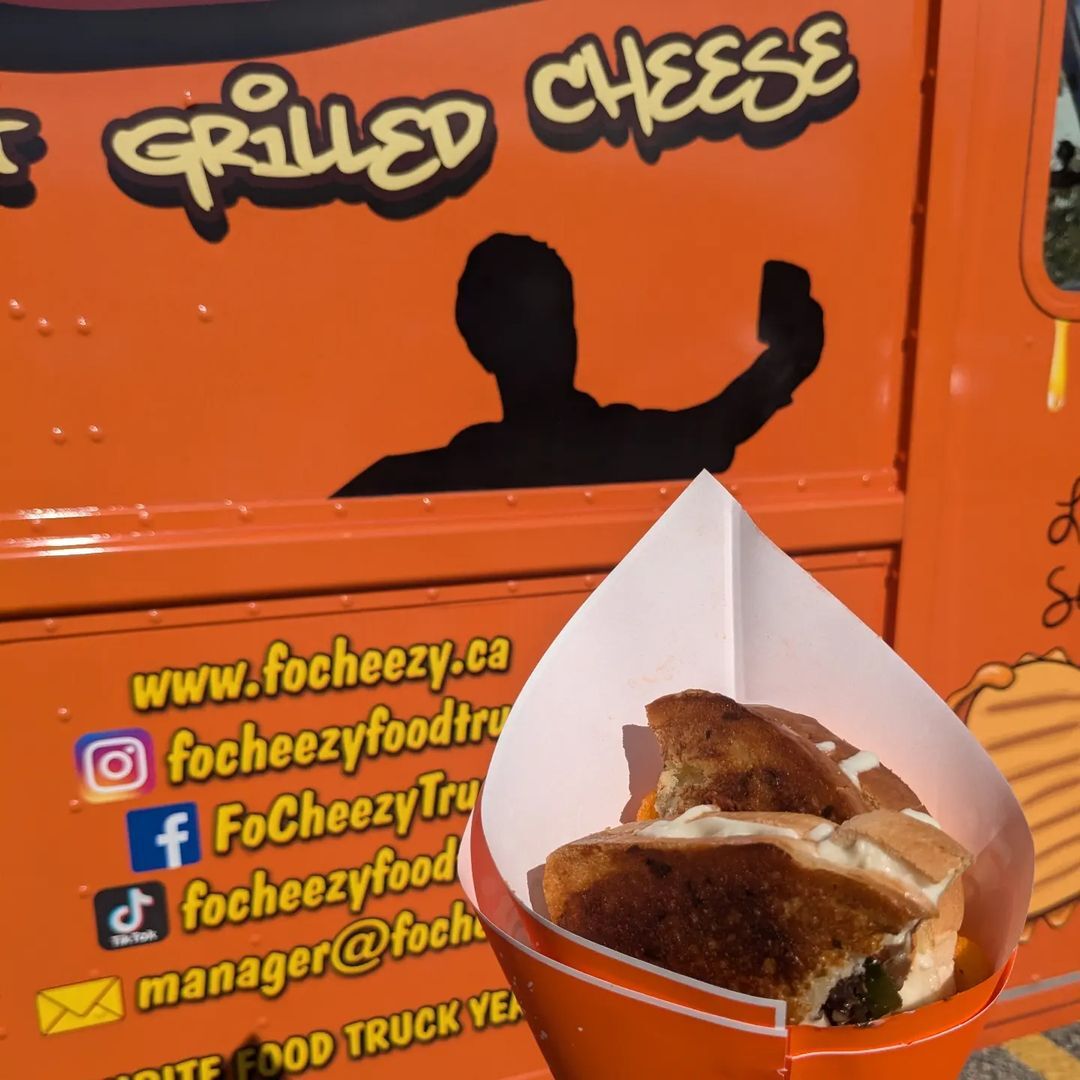 Feeling good after enjoying @focheezyfoodtruck Fo'Shroom! Lots of veggies and lots of comfort! Fo'Cheezy will be serving at 611 Kumpf Dr until 1:30!!